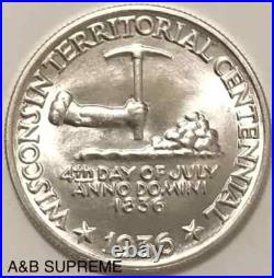 (1) EARLY Commemorative Half Dollar From OBW Roll Est. Ch-GEM BU Unc. 90% Silver