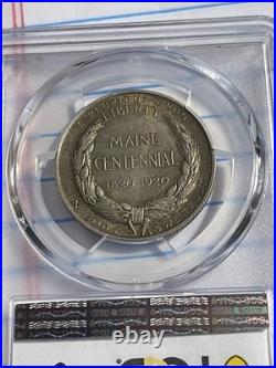 1820-1920 Pcgs Au58 1820-1920 Maine Centenial 50 Cent Coin