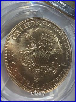 1849 (2025) PCGS GEM Unc SSCA Commemorative Restrike Gold Played Silver & Book
