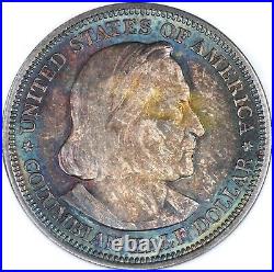 1892 50c Columbian Commemorative Half Dollar NGC MS65 CAC Fatty
