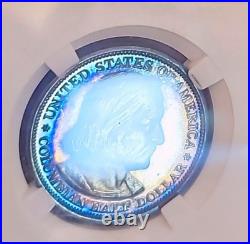 1892-Chicago Columbian Expo Commemorative Silver Half Dollar- MS65 Gem Toning