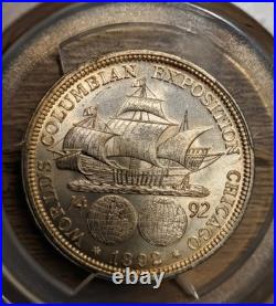 1892 Columbian 50C Silver Commemorative PCGS MS63 Philadelphia KM#117