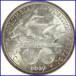 1892 Columbian Commemorative Half Dollar 50c, PCGS MS 64 Old Green Holder