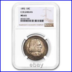 1892 Columbian Expo Half Dollar MS-65 NGC (Toned)