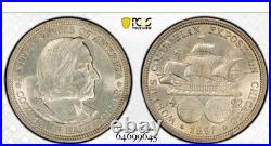 1892 Columbian Exposition Silver Half Dollar, PCGS Grade MS63