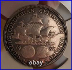1892 PROOF Columbian Commemorative Half Dollar EXTREMELY RARE! LOTS MORE COINS