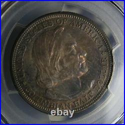 1893 Columbian Au58 Pcgs Commemorative Silver Half Dollar, Free Shipping