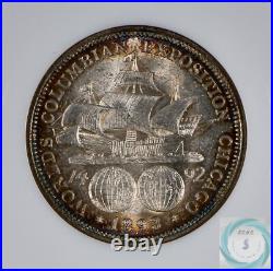 1893 Columbian Commemorative 50c PCGS MS64 withCAC Eye Appeal Galore 1893 Columbian Commemorative 50c PCGS MS64 withCAC Eye Appeal Galore