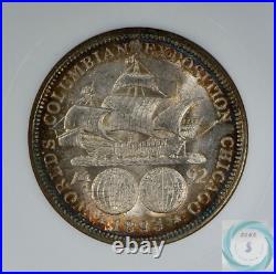 1893 Columbian Commemorative 50c PCGS MS64 withCAC Eye Appeal Galore 1893 Columbian Commemorative 50c PCGS MS64 withCAC Eye Appeal Galore