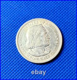 1893 Columbian Expo Commemorative Silver Half Dollar Uncirculated