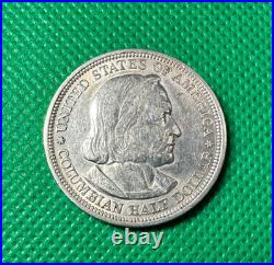 1893 Columbian Expo Commemorative Silver Half Dollar Uncirculated