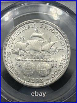1893 Columbian Expo Half Dollar PCGS MS64 Nice White Coin 1893 Columbian Expo Half Dollar PCGS MS64 Nice White Coin