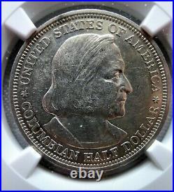 1893 Columbian Exposition Half Dollar NGC AU 58 PL PROOF-LIKE Silver 50C