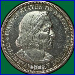 1893 Columbian Exposition Half Dollar Prooflike PL Coin #43908