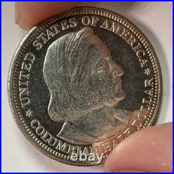 1893 Columbian Exposition Half Dollar Prooflike PL Coin #43908