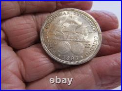 1893 Columbian Exposition Silver Half Dollar Choice BU++ With Awesome Luster