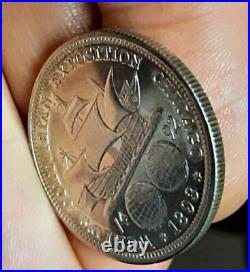 1893 HIGH GRADE Uncirculated 50c COLUMBUS EXPOSITION Silver Half Dollar Coin 1893 HIGH GRADE Uncirculated 50c COLUMBUS EXPOSITION Silver Half Dollar Coin