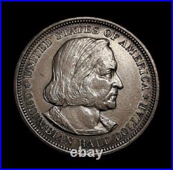 1893 HIGH GRADE Uncirculated 50c COLUMBUS EXPOSITION Silver Half Dollar Coin 1893 HIGH GRADE Uncirculated 50c COLUMBUS EXPOSITION Silver Half Dollar Coin