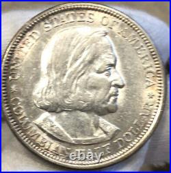 1893 Half Dollar Columbian Expo 50 Cent Silver Commemorative GEM BU++ CHOICE