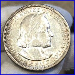 1893 Half Dollar Columbian Expo 50 Cent Silver Commemorative GEM BU++ CHOICE