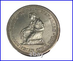 1893 Isabella 25¢ Columbian Exposition BU++ Attractive Gold Toning 016