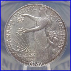 1915 S Commemorative PANAMA PACIFIC Half Dollar 50c ANACS MS60 Details #090
