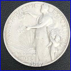 1915 S PAN PAC Half Dollar Commemorative 50c Circulated #34035