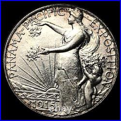 1915 S PANAMA PACIFIC Commemorative Half Dollar J4662