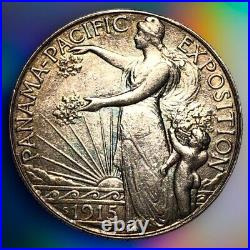 1915 S PANAMA PACIFIC Commemorative Half Dollar J9843