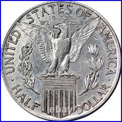 1915-S Panama-Pacific Commem Half Dollar AU/BU Details Nice Strike