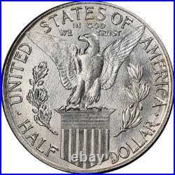 1915-S Panama-Pacific Commem Half Dollar Nice Unc Great Eye Appeal Nice Strike
