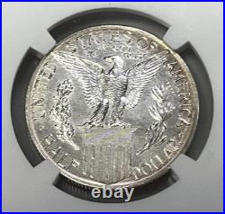 1915 S Panama Pacific Commemorative Silver Half Dollar NGC UNC Details Cleaned