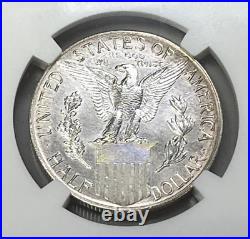 1915 S Panama Pacific Commemorative Silver Half Dollar NGC UNC Details Cleaned