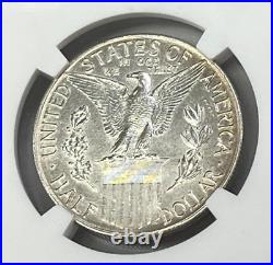 1915 S Panama Pacific Commemorative Silver Half Dollar NGC UNC Details Cleaned