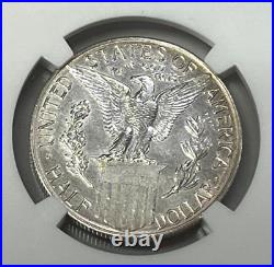 1915 S Panama Pacific Commemorative Silver Half Dollar NGC UNC Details Cleaned