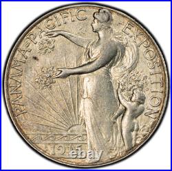 1915-S Panama-Pacific Expo. 50c Commemorative Silver Half Dollar PCGS AU Detail