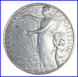 1915-S Panama-Pacific Expo. 50c Commemorative Silver Half Dollar PCGS AU Detail