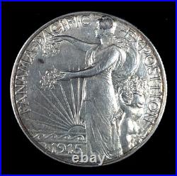 1915-S Panama-Pacific Expo. 50c Commemorative Silver Half Dollar PCGS AU Detail