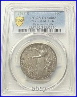 1915-S Panama-Pacific Exposition Commemorative Half Dollar, PCGS AU Details