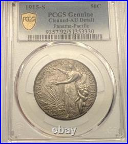 1915-S Panama-Pacific Exposition Commemorative Half Dollar, PCGS AU Details