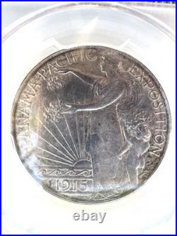 1915-S Panama-Pacific Exposition Half Dollar PCGS AU58 Rare Commemorative 1915-S Panama-Pacific Exposition Half Dollar PCGS AU58 Rare Commemorative