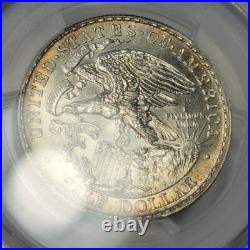 1918 50c Lincoln Commemorative Half Dollar PCGS MS65 RAINBOW TONED Nice J911 1918 50c Lincoln Commemorative Half Dollar PCGS MS65 RAINBOW TONED Nice J911