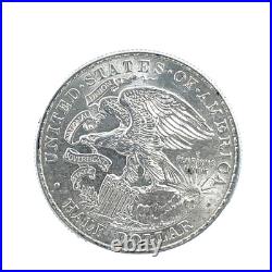 1918 50c Lincoln-Illinois Centennial Commemorative Silver Half Dollar Gem BU