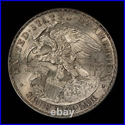 1918 50c Lincoln-Illinois Commemorative Silver Half Dollar Luster UNC- C1348