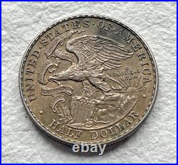 1918 Illinois Centennial Commemorative Silver Half Dollar