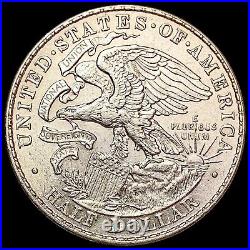 1918 Illinois Centennial Silver Commemorative Half Dollar Lincoln UNC