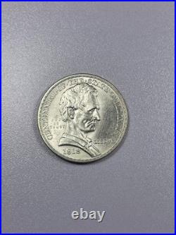 1918 Lincoln/Illinois 100th Ann Silver Half-Dollar Nice coin at a Great Price