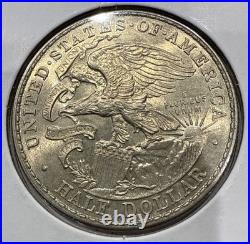 1918 Lincoln Illinois Commemorative Silver Half Dollar 50C Coin BU Uncirculated