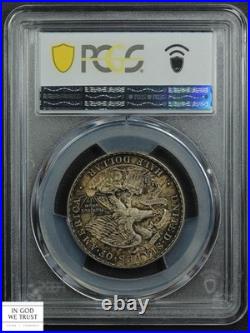 1918 Lincoln Illinois Commemorative Silver Half Dollar PCGS MS 63 CAC (TONED!)