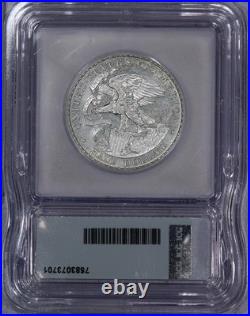 1918 Lincoln-Illinois Half Dollar 50c ICG AU58 Details